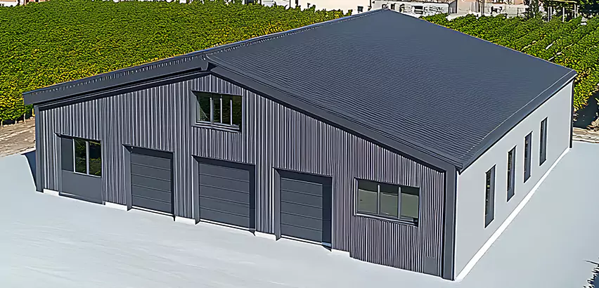 Corrugated Garage Roof Repair in Seattle