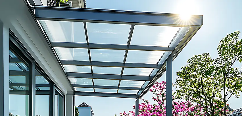 Glass Patio Roof Installation in Seattle