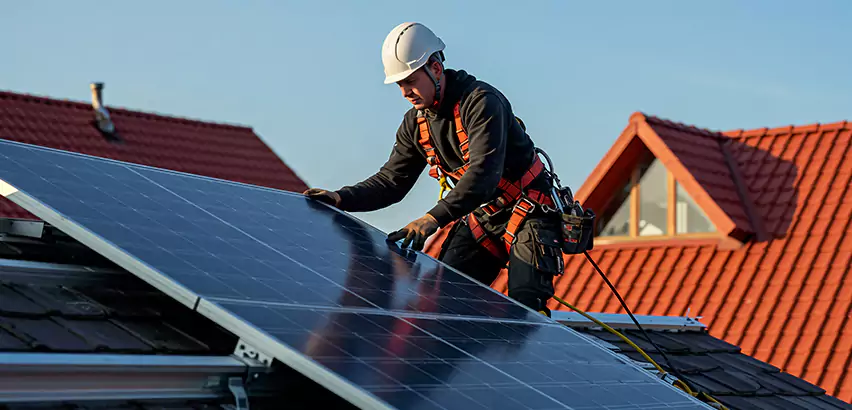 Solar Panels on Steel Roof Installation in Seattle