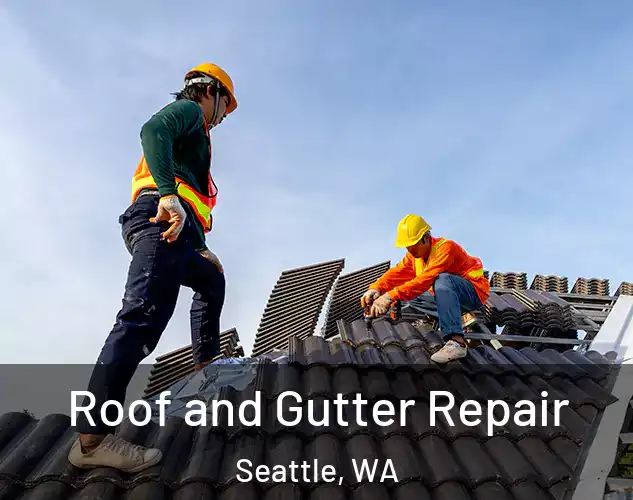  Roof and Gutter Repair Seattle, WA