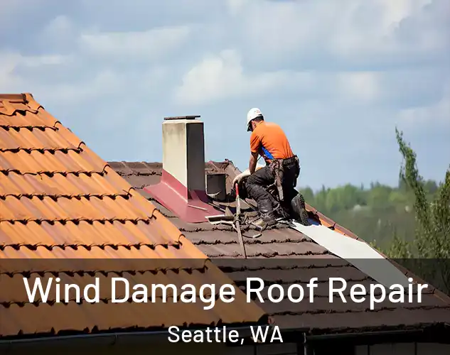  Wind Damage Roof Repair Seattle, WA